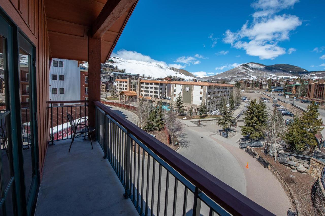 Two Bedroom Condo With Balcony Over Mountaineer Square - Just Steps From The Slopes! Condo Крестед Бют Екстериор снимка